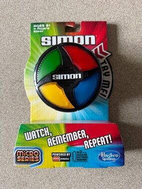 Hasbro Simon Swipe Electronic Memory Game - Green, Red, Yellow, Blue